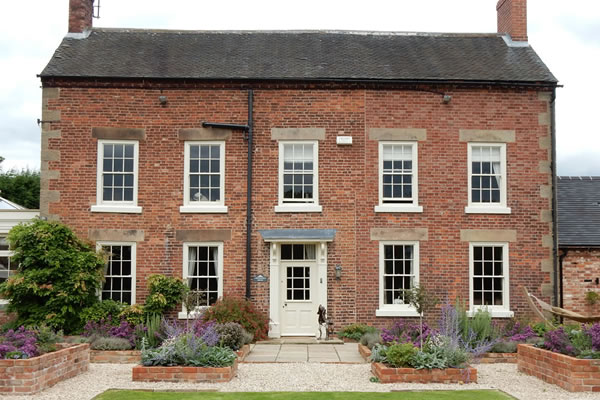 A garden design for a Georgian house