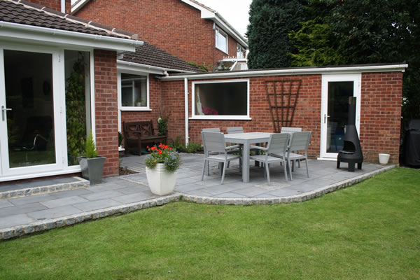 A garden design in Barton Under Needwood