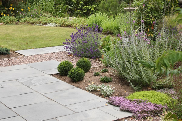 A town garden design