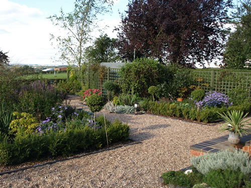 family house garden design nottingham