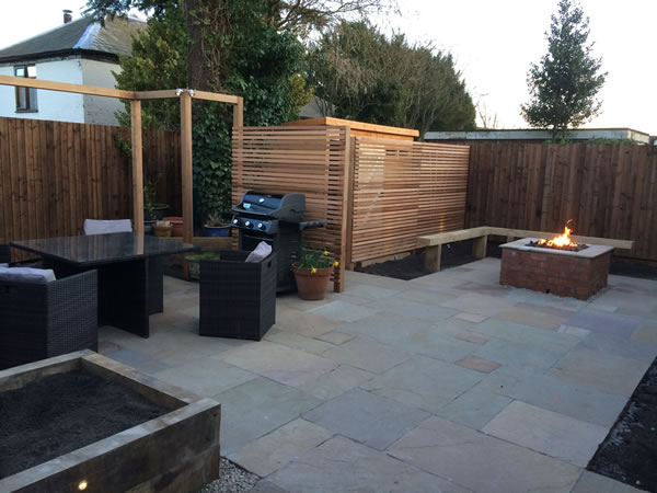 fire pit garden designers